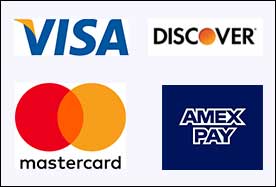 Accepted creditcards
